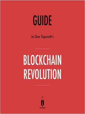 cover image of Guide to Don Tapscott's Blockchain Revolution by Instaread